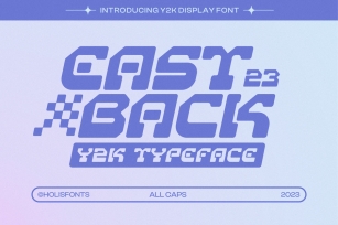 Eastback Y2k Font Download