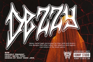 Dezzy - Heavy Metal Font Font Download