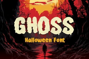 Ghoss - Halloween Font Font Download