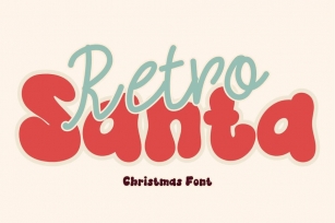 Retro Santa Font Download