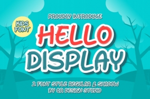 Hello Display - Brush Font Font Download
