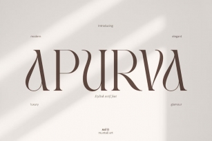 Apurva | Display Stylish Font Download