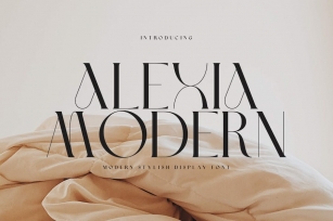 Alexia | Modern Stylish Font Download