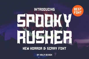 Spooky Rusher Font Download