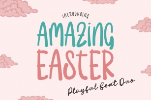 Amazing Easter Font Duo Font Download