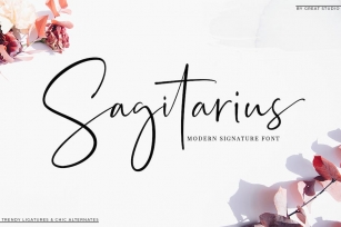 Sagitarius Signature Font Font Download