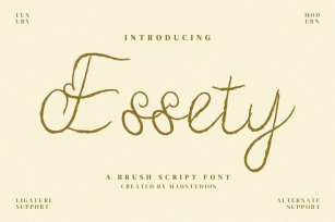 Essety Font Download