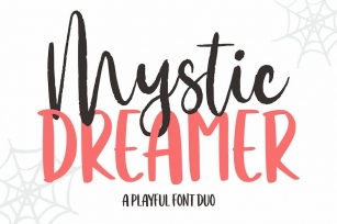 Mystic Dreamer Font Duo Font Download