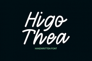 Higa Theo Fonts Font Download