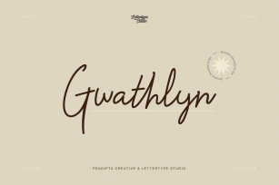 Gwathlyn Beauty Monoline Font Font Download