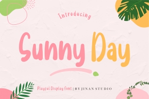 Sunny Day A Display Font Font Download