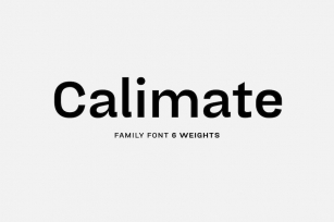 Calimate Sans Serif Family Font Download