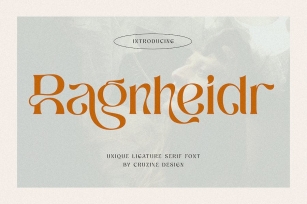 Ragnheidr Unique Serif Font Download