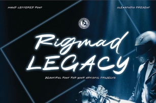 Rigmad Legacy - Handlettered Script Font Download