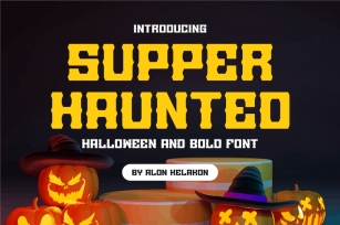 Supper Haunted Font Download