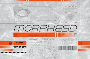 Morphesd - Futuristic Font Font Download