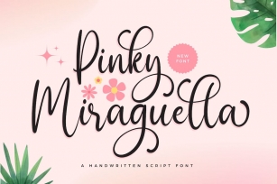 Pinky Miraguella Script Font Font Download