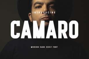 Camaro - Modern Sans Serif Font Font Download