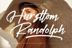 Hursttom Randolph Elegant Signature Script Font Download