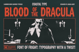 Blood of the Dracula Font Download