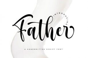 Father Script Font Font Download