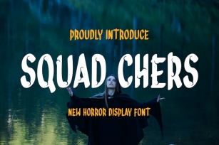 SQUAD CHERS - Horror Font Font Download