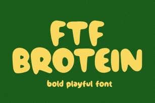 FTF Brotein Font Download