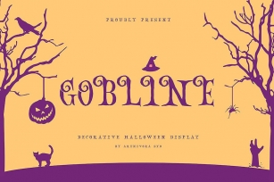 Gobline - Decorative Font Font Download
