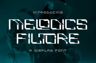 Melodics Filture A Display Font Font Download
