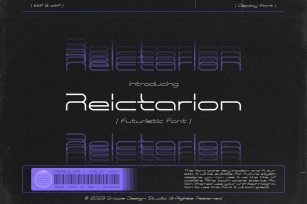 Reictarion - Futuristic Font Font Download