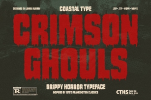 Crimson Ghouls Font Download