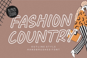 Fashion Country Handwriting Font Font Download