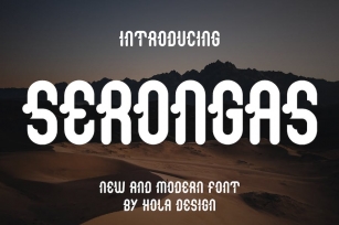 Serongas Font Font Download