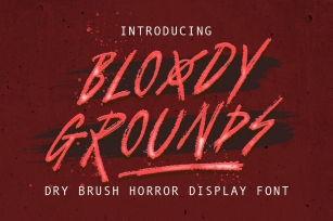 Bloody Grounds Font Download