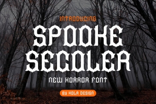 Spooke Secoler Font Download