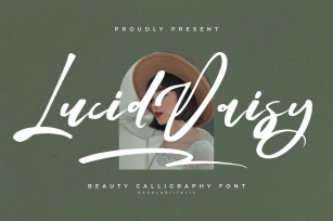 Lucid Daisy Calligraphy Font Font Download