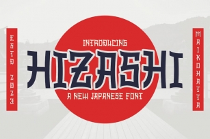 Hizashi - Japanese Font Font Download