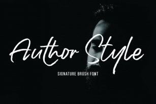 Author Style Script Font Download