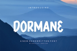 Dormane - Font Font Download
