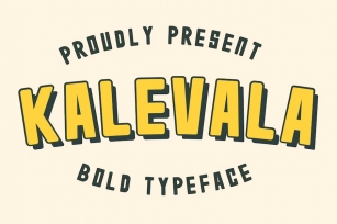 Kalevala Display Typeface Font Download