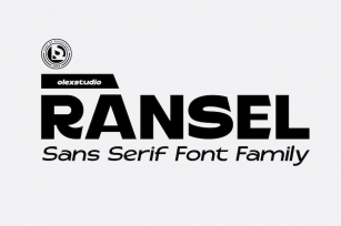 RANSEL - Sans Serif Family Font Download