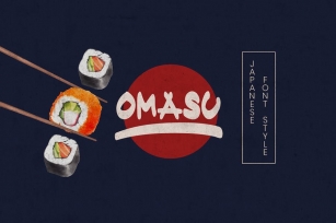 Omasu - Japanese Style Font Download