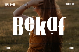 Bekaf - Elegant Font Font Download