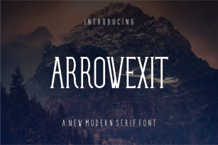 Arrowexit - Font Font Download