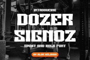 Dozer Signoz Font Download
