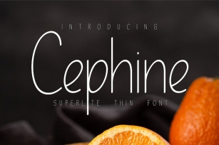 Cephine Font Font Download