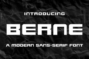 Berne Font Font Download