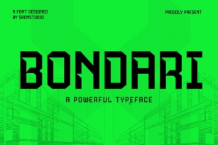 Bondari Font Download