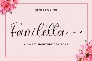 Faniletta - Wedding Font Font Download