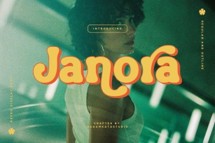 Janora - Retro Decorative Display Font Download